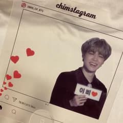 BTS ジミン 透明うちわのサムネイル