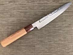 堺孝行 33層槌目ダマスカス和式 ペティナイフ180mm - メルカリ