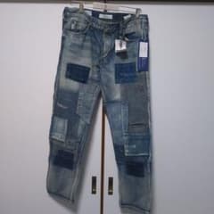 FOMTL パッチワーク スリムフィット デニムパンツのサムネイル