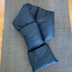 【新品］フェザーネックウォーマー　　黒色のサムネイル