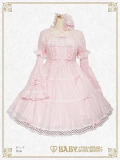 美品】BABY はわせドールワンピース＆ヘッドドレスセット - メルカリ