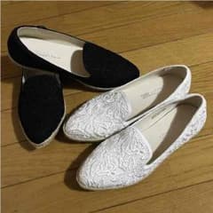 新品！ぺったんこ白黒セットMサイズのサムネイル
