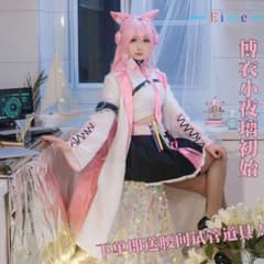 ホロライブ 博衣こより コスプレ 水着 パーカー ウィッグ 耳 尻尾　フルセット ホロライブ 博衣こより コスプレ 水着 パーカー ウィッグ 耳