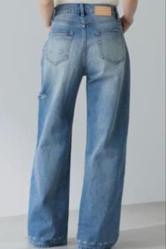 SENEE loose vintage like denim - メルカリ