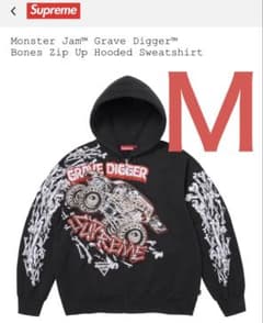 supreme Monster Jam™ Bones Zip Up Hooded - メルカリ