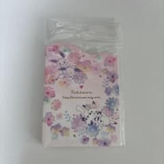 피카츄 & 이브이 스티커 메모 세트 flowers 신품 미개봉 포켓몬