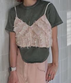 Ameri 2WAY MIX PINK SHAGGY BUSTIER - メルカリ