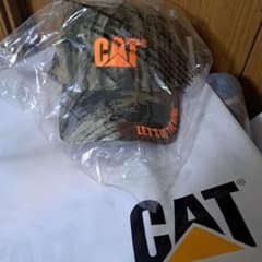 ともさん専用。CAT 迷彩キャップ キャタピラーのサムネイル