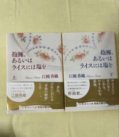 抱擁、あるいはライスには塩を 江國香織 上下巻のサムネイル