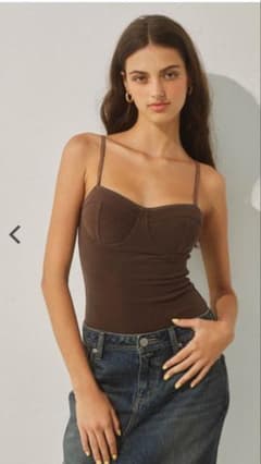 ALEXIA STAM terry cloth bodysuit - メルカリ