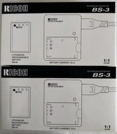 RICOH リチウムイオンバッテリー BS-3（DB-43＋BJ-2）のサムネイル