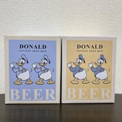 【雑貨】ドナルドダック-陶器のビアジョッキ