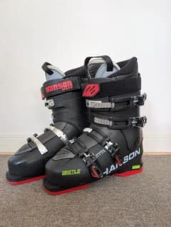 HANSON BEETLE スキー用ブーツ 黒赤 - メルカリ
