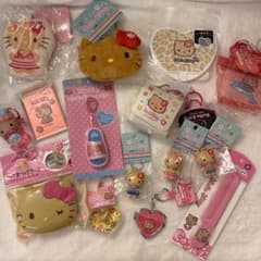 平成レトロ 日焼けキティ グッズ まとめ売り 15点セットのサムネイル