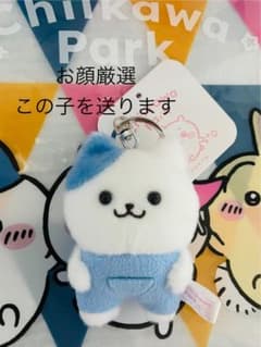 なんとかバニア ちいかわパーク限定 ハチワレ マスコットキーリングのサムネイル