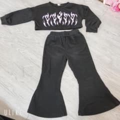 SHEIN セットアップ 女の子 フレアパンツのサムネイル