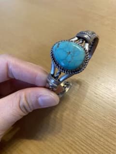 【DELBERT VANDEVER 】ターコイズバングルのサムネイル