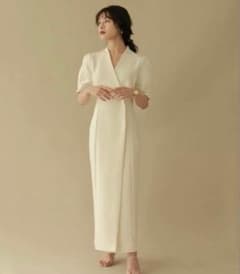 L'Or Pencil Wrap One-piece（laubeblanc)のサムネイル