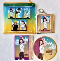 NARUTO アニメイトカフェ 夏休み リン アクリルキーホルダー 他4点