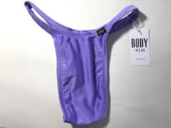 BODYWEAR Men's Swimsuit (Size L) (Lavender) Brazilian T-back
