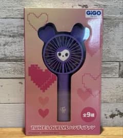 GIGO 限定 TWICE LOVELYS ハンディファン サナ サブリーのサムネイル