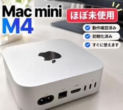 【美品・使用少】Apple Mac mini M4 16GB/256GB 箱付き
