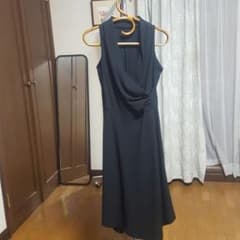 もっちさま専用　♡シンプル素敵なドレープワンピースのサムネイル