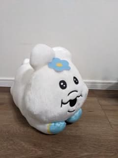 【即日配送】んぽちゃむ　寝そべりBIGぬいぐるみ　んぽちゃむ