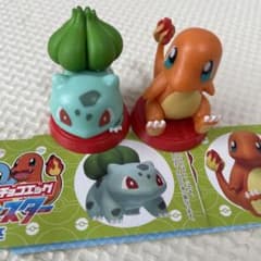 ポケットモンスターチョコエッグ 旅立ちの3匹 フシギダネ ヒトカゲのサムネイル