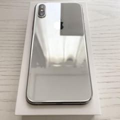 iPhone XS silver 64GB simフリー　本体のみ【概要欄】のサムネイル