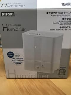 ニトリ スチーム式加湿器 SHS-180のサムネイル