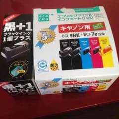 おまけ付き！キャノン用エコリカリサイクルインクカートリッジのサムネイル