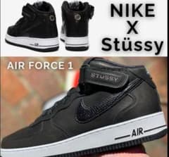 【早い者勝ち】ナイキ NIKE X STUSSY/AIR FORCE 1 '07のサムネイル