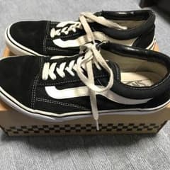 （26.0センチ）vans oldskool ブラックのサムネイル