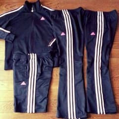 adidas 女児 ジャージ 150cm 4点セット  練習着 アディダスのサムネイル