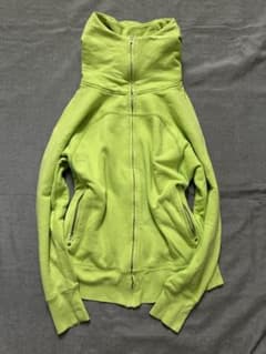 High-Neck gimmick cyber zip up parkerのサムネイル