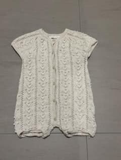 ZARA BABYレース編みロンパース 9-12ヶ月のサムネイル