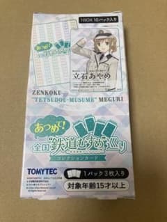 鉄道むすめ コレクションカード 1BOXのサムネイル