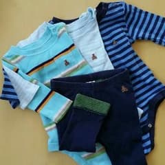 ayuuki様☆baby GAP 70 ロンパースセットのサムネイル