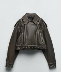 ZARA ライダースジャケットのサムネイル