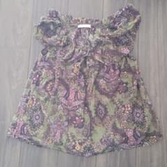 chere iena レースタンクトップ FREEサイズ 花柄のサムネイル