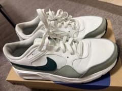 Nike ホワイト グレー スニーカー26.5 ナイキエアマックスのサムネイル