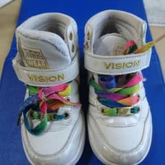 ダンスシューズ18センチ VISIONのサムネイル