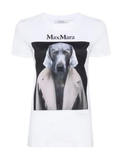 Max Mara CIPRIA プリント Tシャツ 犬 XS - メルカリ