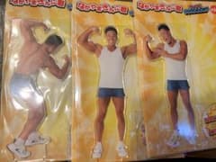 新品未開封なかやまきんに君 アクリルスタンド 3種セット