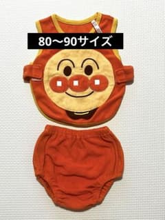 アンパンマン ノースリーブ　タンクトップ　セットアップ 上下セット80～90のサムネイル