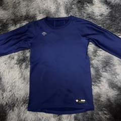 DESCENTE 野球 アンダーシャツ ネイビー Lサイズ - 4