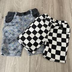 ボトムス２枚セット 90cmのサムネイル