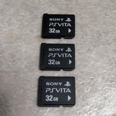 PSVITA メモリーカード 32GB 3枚セット - メルカリ