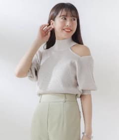 ワンショル ニット 【新品未使用】のサムネイル